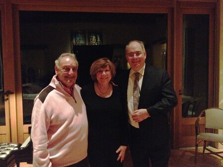 With Sandy Weill and my wife Jan