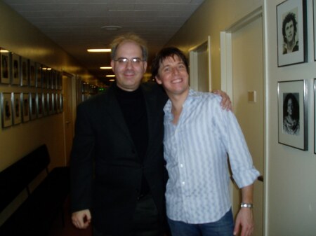 With my good friend Joshua Bell