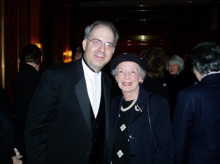 With Anne Kaufman, daughter of George S. Kaufman